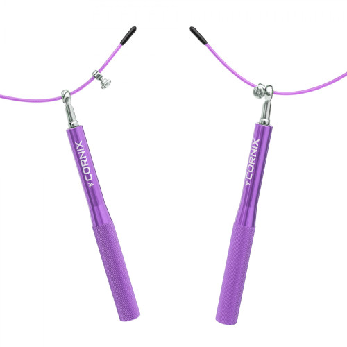 Скакалка  Cornix Speed Rope XR-0159 Purple - фото №2